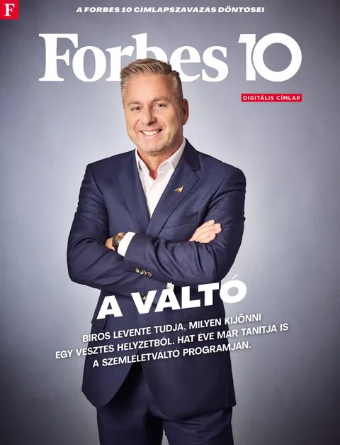 Biros Levente a 10 éves Forbes címlapversenyén 4. helyezést ért el.